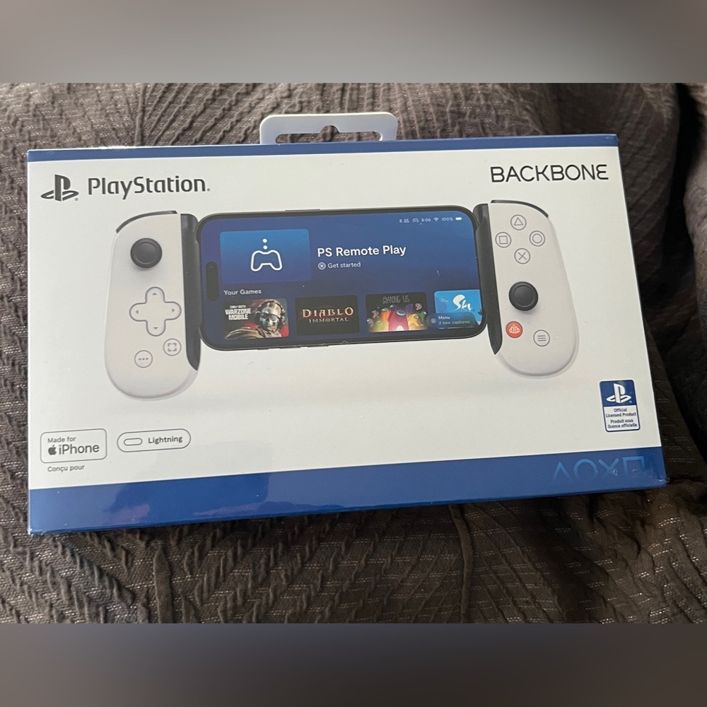 Sealed PlayStation Backbone Mobile Controller for iPhone - White